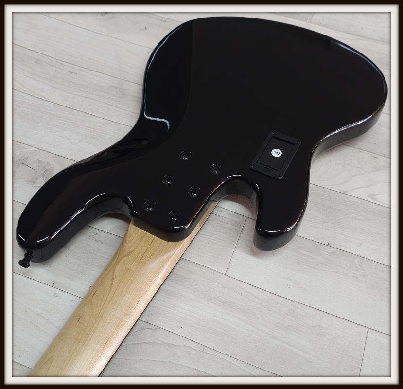 Sandberg California II TM5 Ebony Fretless, Black Highgloss